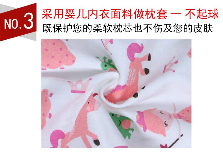 100% cotton Vỏ gối cao su Thái Lan 44 * 27 áo trẻ em bằng vải bông cao su gối dành cho bà bầu