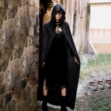 Кружевная маска, плащ, xэллоуин, косплей