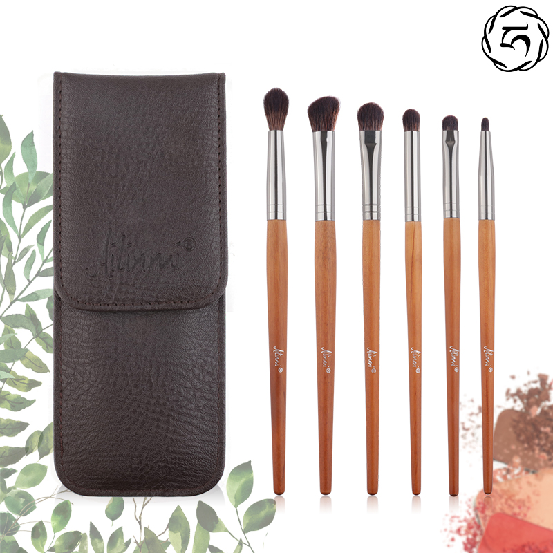 Irene Mi) AILINMI log handle 6 eye shadow brush makeup set brush smudge brush nose shadow brush soft hair makeup brush