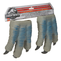 Mattel genuine Jurassic World 2 movie prototype Velociraptor BLUE plastic simulation dinosaur claw gloves to play with