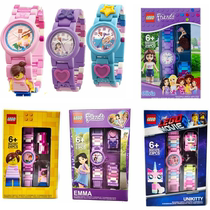 Lego Spelling Building Blocks Girl Best Friend Electronic Watch Pink Unicorn Cat Olivia Stephanie