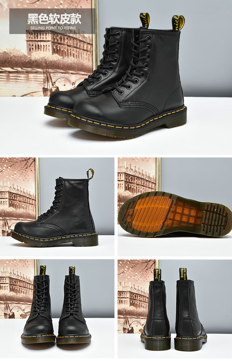 Bottes mi-saison femme MICLE.MARTENS      en TPR  - Ref 3249727 Image 12