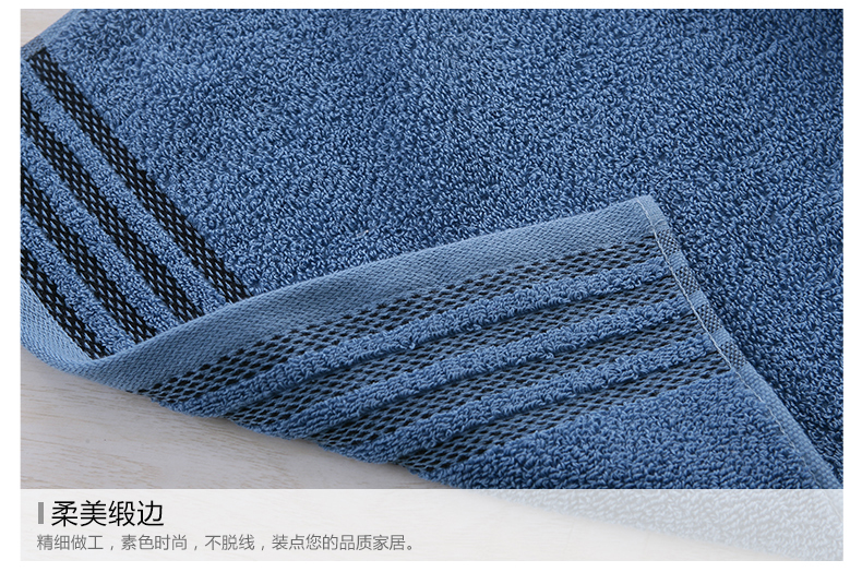 Vàng số bông khăn khăn bông đồng bằng lên mặt satin khăn dày mềm đơn giản phong cách thấm - Khăn tắm / áo choàng tắm giá khăn mặt