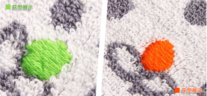 Vàng số Miffy Khăn bông kể satin thêu bông khăn phim hoạt hình dễ thương thấm và thoải mái - Khăn tắm / áo choàng tắm khăn mặt cao cấp