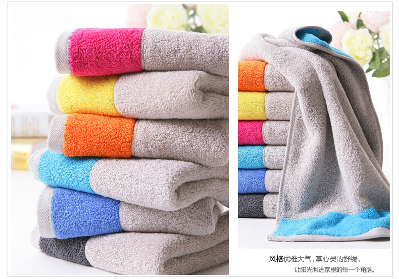 số vàng ba được trang bị bông khăn Tăng dày thời trang jacquard ghi chú sinh động mềm vận chuyển thấm - Khăn tắm / áo choàng tắm khăn mặt cao cấp