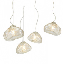 Rear Modern Restaurant Hotel Lobby Chandelier Brief Creative Personality Designer Glass Living Room Bar Counter Decorated Chandelier