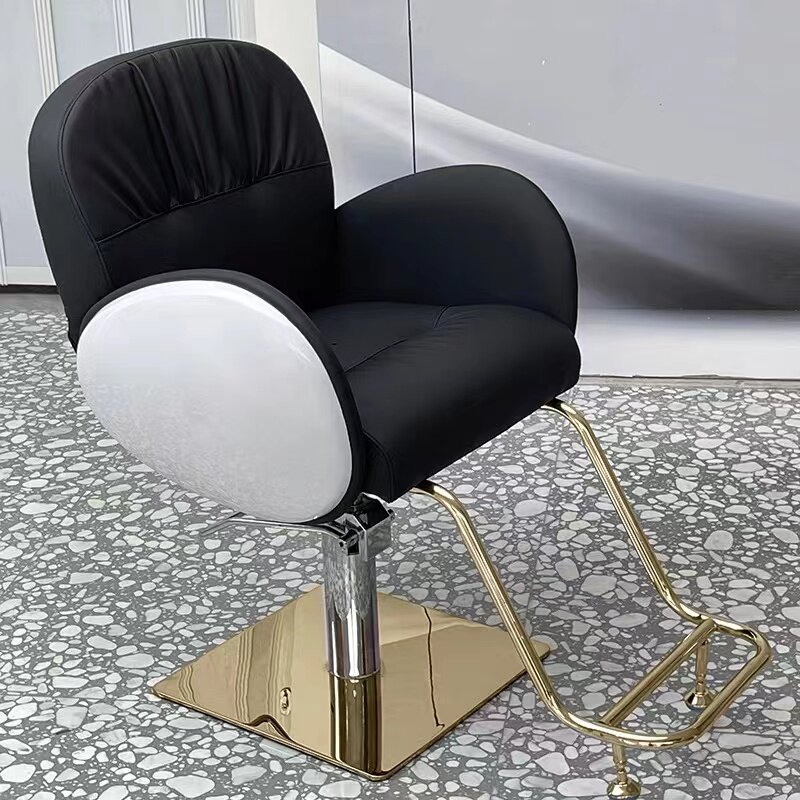 Net Red Beauty Hair Chair Hair Salon Special Brief Hairdresse shop Lifting Hairdresse Stool Haircut Haircut Chair Bronzed and Dyeing Chair