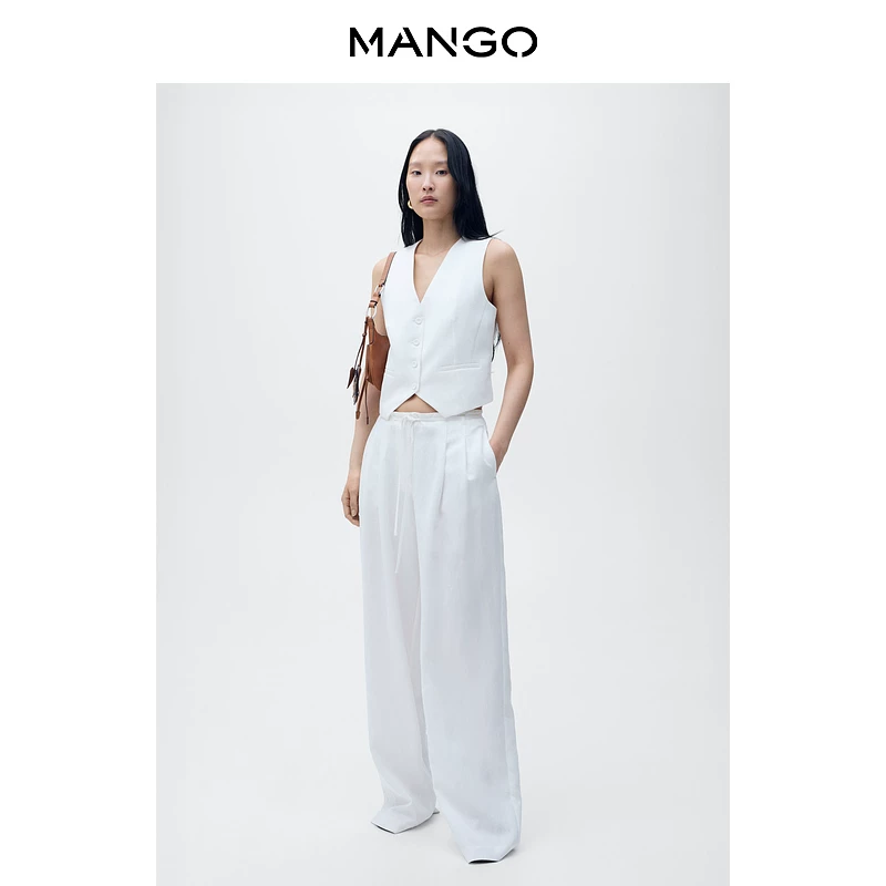 Платок Mango, весенний жилет, модный костюм без рукавов