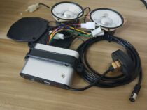 Bluetooth player Motorcycle scooter audio 3 inch waterproof speaker Waterproof wire control plug-in card radio