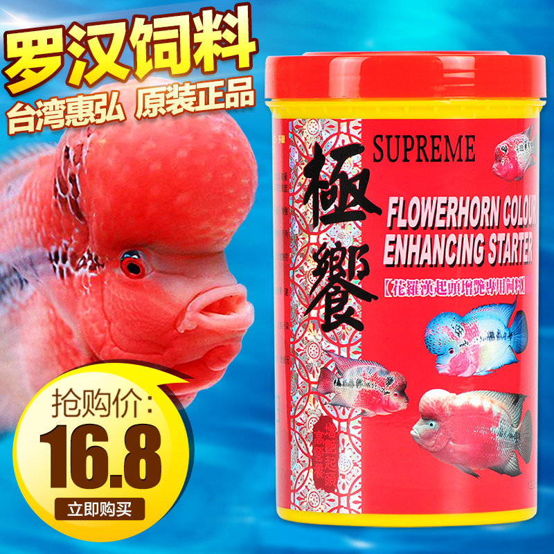 Need for Luohan Fish Feed Flower Luohan Increase Head To Add Special Feed Fish Food Fish Food Small grain new model