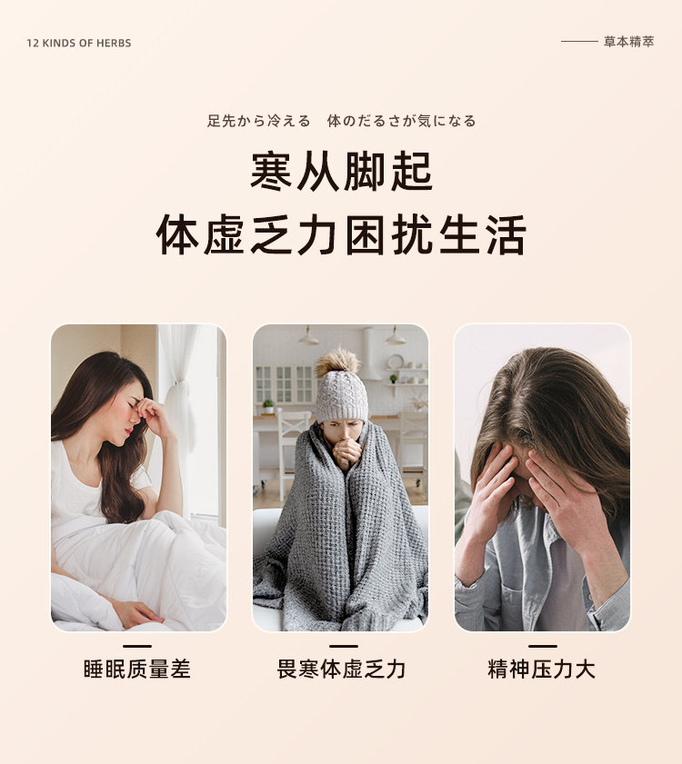 Ноги мешки ванной tnekou天工流仪驱寒暖足助眠 12重草本泡脚凝珠 30颗/罐