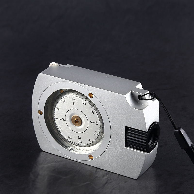 Cross-country Traceability Metal Compass High Precision Professional Compass Multifunction Field Waterproof Outdoor Map Ranging