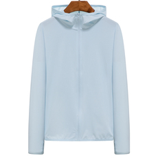 Кожа одежды 搜克户外防晒服男士轻薄透气运动皮肤衣防紫外线冰丝连帽钓鱼外套