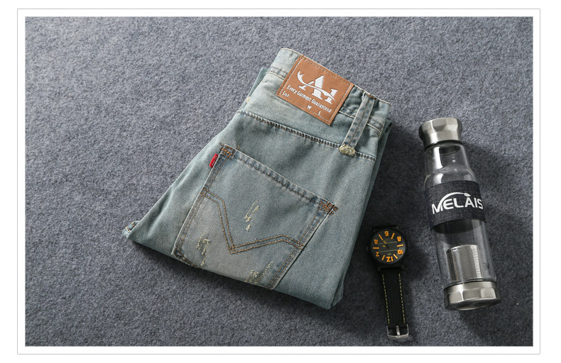 Jeans pour jeunesse en coton pour automne - Ref 1462946 Image 12