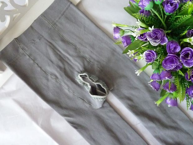 Mở tập vớ vớ chín điểm dẫm lên chân thậm chí vớ chống móc dày vừa đen gợi cảm xà cạp cỡ lớn màu trắng quần tất nữ Hàn Quốc