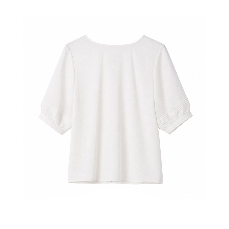 2026 Tame Time New Summer Style Triacetate Linen-Like Shirt Imported from Japan with Five-Quarter Sleeves and Two-Way Wear