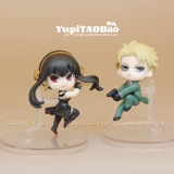 Подлинный шпион Spy × Семейный шпион имеет ручную Q версию Ania Doll Jetthay Doll, принося подарки