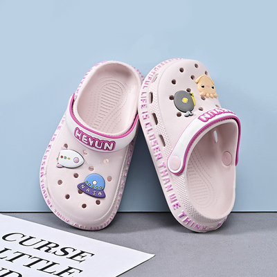 Girl Hole Shoes Kids Slippers Summer New Arrival Girls Non Slip Soft Bottom Baby Princess Indoor Sandals Sandals — 1