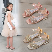 Сандалии, высокая обувь для принцессы, 2021 года, в корейском стиле, популярно в интернете, подходит для подростков, мягкая подошва