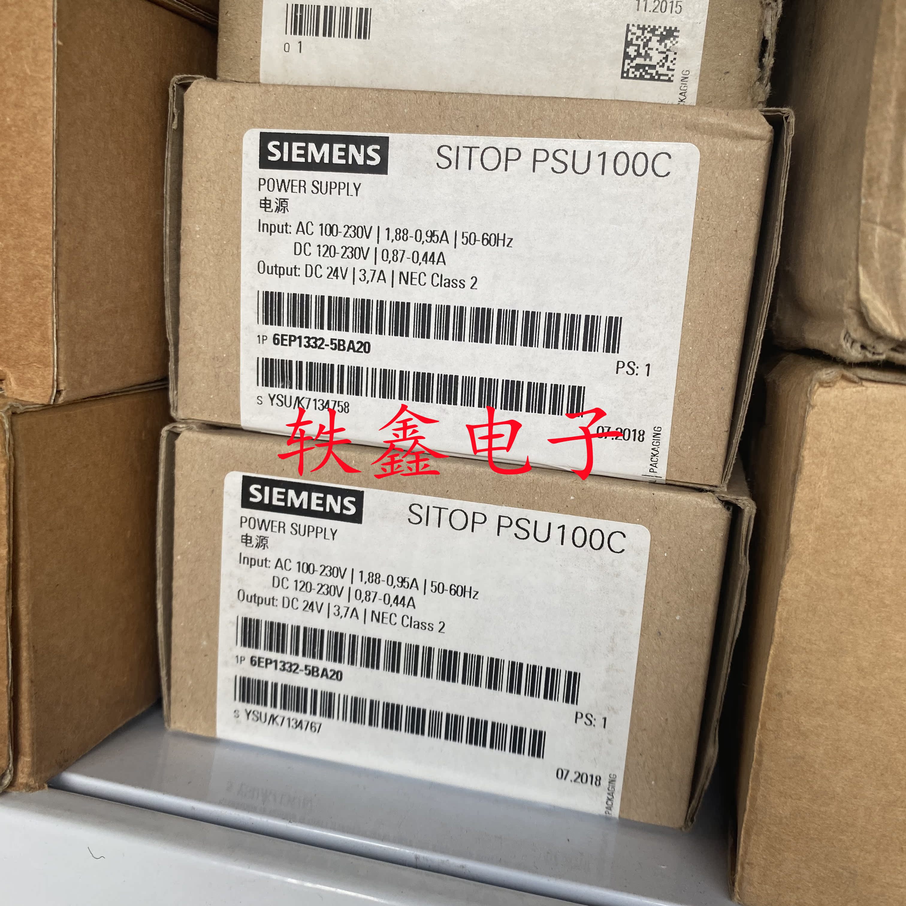 Siemens SITOP 6EP1332-5BA20 SITOP PSU100C 24 V 3 7 A Regulated Power Supply