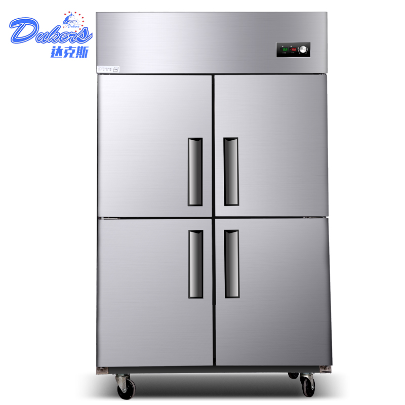 Dax Xingnan Four-door Ice Freezer Commercial Refrigerated Frozen Bench Freezer Stainless Steel Fresh cabinet Kitchen Six Doors