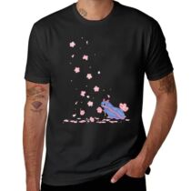 Cherry blossom slug T-Shirt summer tops quick drying t-shirt