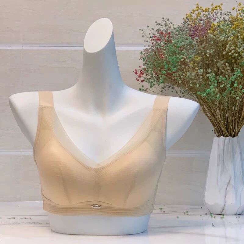 Official Authentic First Kiss Mulberry Silk 818 Small Magic Clothing Health Care Active Oxygen Intimates Bra