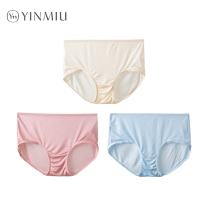 3-piece silk underwear women ultra-thin summer silk breathable non-trace waist 100% Mulberry Silk Triangle shorts head
