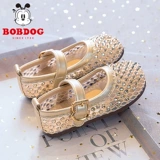 Сандалии для девочек Babudou, новинка 2025 года, летние детские сетчатые туфли принцессы с сетчатой ​​подкладкой, дышащие слипоны для девочек