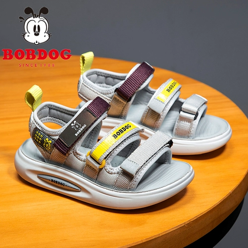 Летние сандалии для мальчиков, нескользящая детская пляжная обувь, 2022, подходит для подростков, мягкая подошва