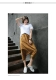 Mùa hè 2019 cotton châu Á và vải lanh 9 điểm quần nữ giản dị treo quần nữ harem quần quần ống rộng quần chân sọc - Quần Harem
