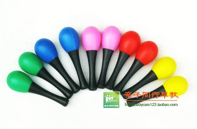 Đồ chơi trẻ em lục lạc Orff nhạc giáo dục sớm giáo dục hỗ trợ trẻ em bộ gõ nhạc cụ búa nhựa đồ chơi montessori