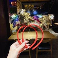 35_Золотые пайетки + елочка из пайеток