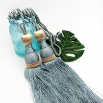 A pair of curtain buckles Hanging balls Decorative accessories Curtain rope Strap strap rope Curtain belt Tie strap Tie rope