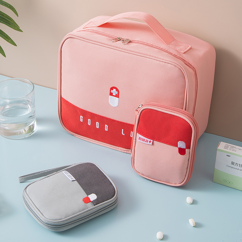 Epidemic Prevention Kits Portable small medicine bags Outdoor travel on business First aid kits Family stocked Medical medicine Contained Bags