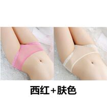 Ladies underwear transparent full Dew 1-2 dress size full transparent sexy lace underwear women low waist ultra-thin breathable