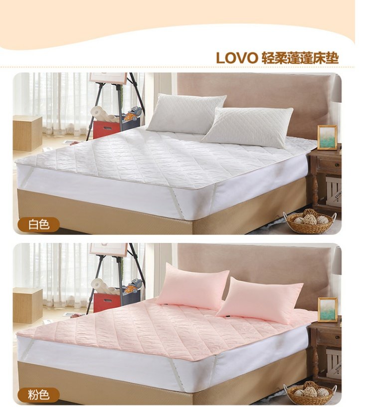 lovo Carolina dệt giường cuộc sống tạo ra một mỏng nệm đơn hoặc kép nệm nệm mềm Puff - Nệm cao su tổng hợp