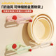 Suction cup washbasin rack retractable bathroom storage rack artifact