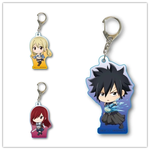 Acrylic Keychain Chính hãng / Phiên bản Nhật Bản Fairy Tail Lucy Elisa Grey Hoạt hình Điểm ngoại vi - Carton / Hoạt hình liên quan