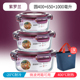 hộp cơm hâm nóng magic Nhân viên văn phòng hộp cơm trưa lò vi sóng đặc biệt sưởi ấm hộp ăn trưa tươi hộp riêng biệt có nắp kín bát tròn - Hộp cơm điện sưởi ấm 	hộp cơm điện inox 2 tầng