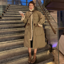 Pregnant women lamb wool cotton clothing women winter 2020 new Korean version of long pregnancy late loose Pike cotton coat tide mother
