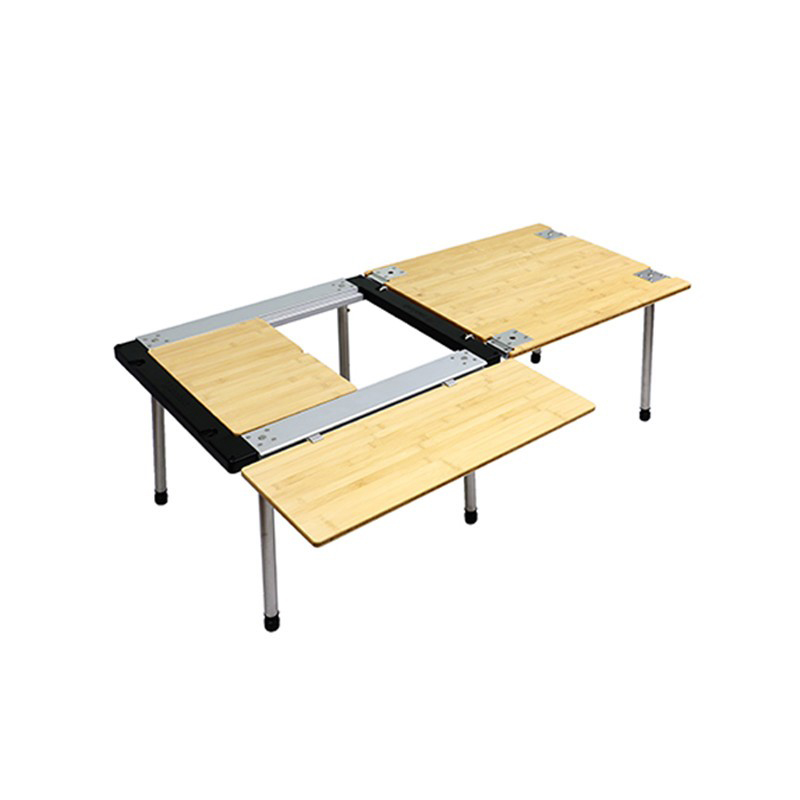 Xiden Le IGT small two unit folding outdoor portable table mobile kitchen barbecue operation table snow peak quality
