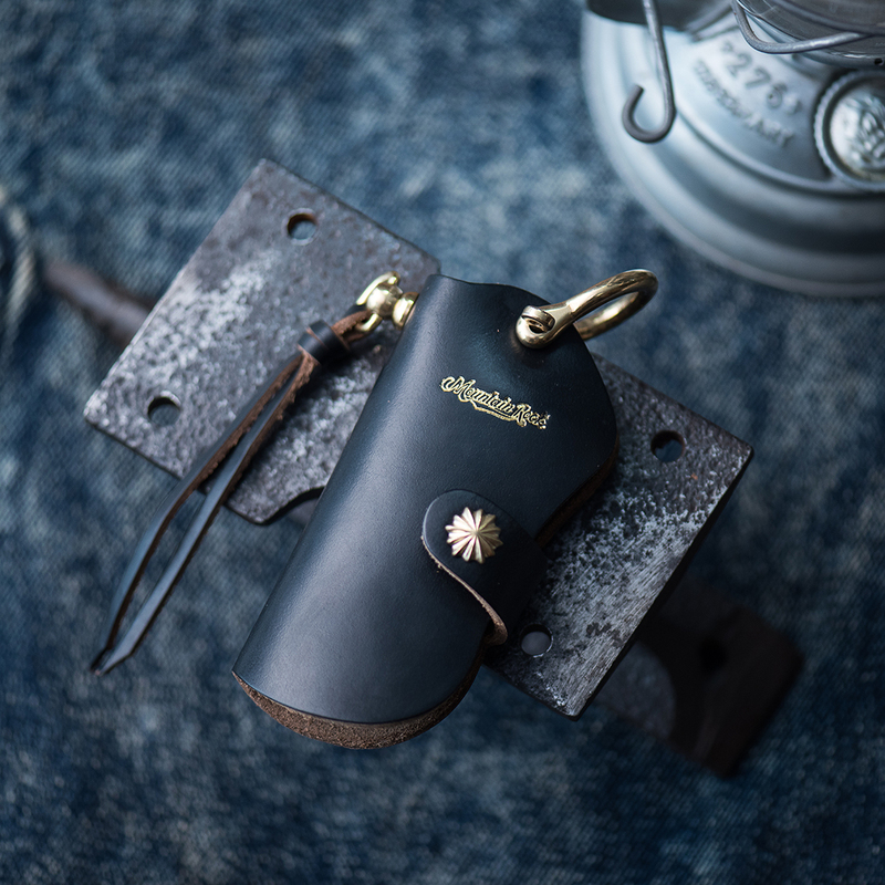Handmade Car Key Case by Shanyan, American Horeencxl Leather, Motorcycle Key Leather Case