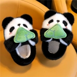 Детские удерживающие тепло флисовые тапочки для мальчиков, туфли