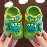 Детские слайдеры, летние мультяшные милые тапочки для мальчиков, 1-3 лет, мягкая подошва