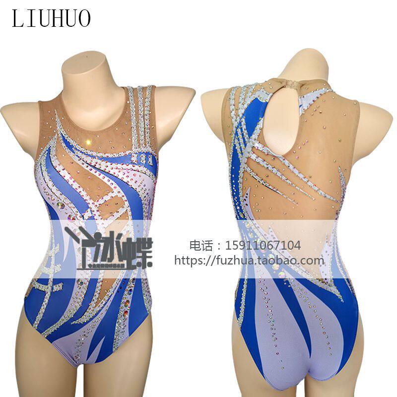 Liuhuo Figure Swimsuit Show Swimsuit Show Swimsuit Show with Purple BD1015