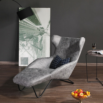 Nordic Minimalist Clubhouse Hotel Famous Accommodation Villa room Balcony Casual Lounge Chair Sloth Sofa single Guido Princess Chair