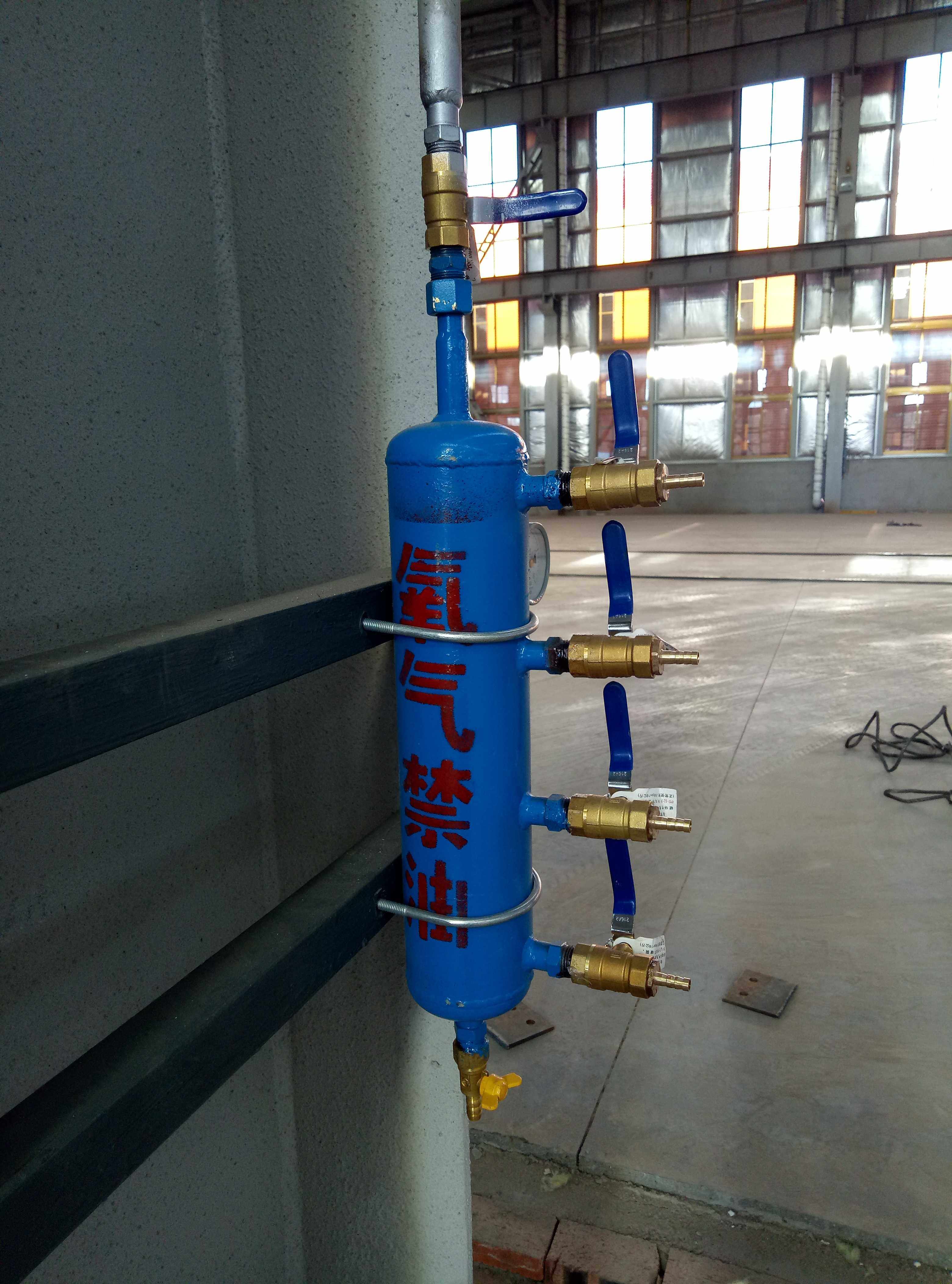 Workshop Centralized Gas Supply Equipment Accessories Oxygen Gas gas terminal Package pipe mounting connector 4 head gas collection bag