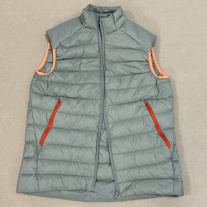 Taizhou Niaojia Same Model 2025 New Ultra-Light Ribbed Vest Cv Warm Outdoor Liner Filled with Pure Goose down