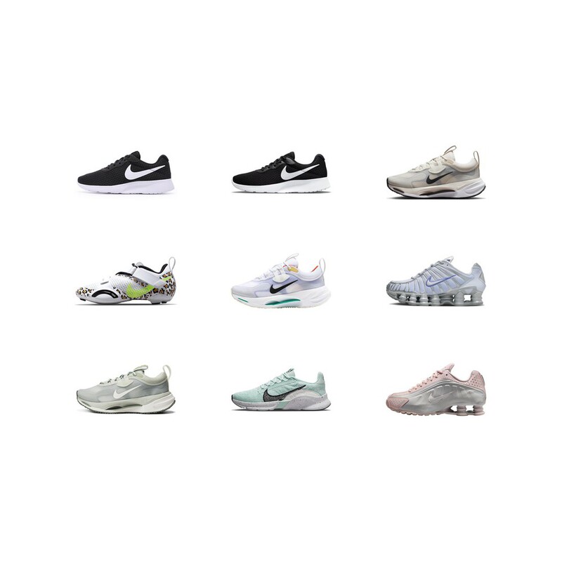 [Climbing] Nike Multi-Color Soft and Comfortable Classic Versatile Non-Slip Wear-Resistant Low-Top Running Casual Shoes for Women